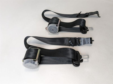 10-13 LAND ROVER RANGE ROVER SPORT REAR SIDE 2ND SECOND ROW SEAT BELT SET 2 OEM