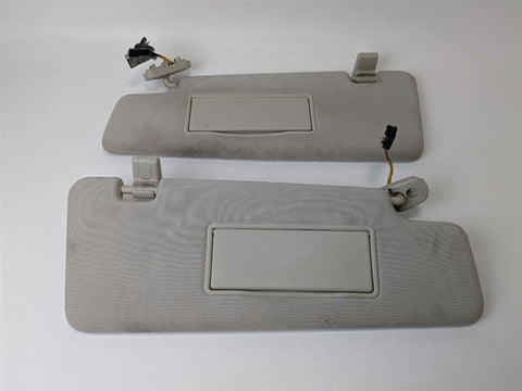 2010-2013 LAND ROVER RANGE ROVER SPORT FRONT LEFT & RIGHT SIDE SUN VISOR SET OEM