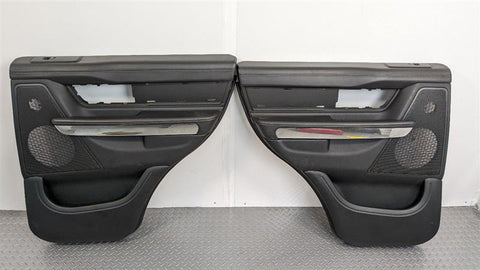 10-13 LAND ROVER RANGE ROVER SPORT REAR LEFT & RIGHT SIDE DOOR TRIM PANEL OEM