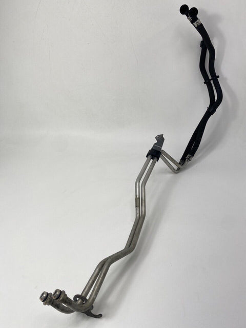 10-13 LR RANGE ROVER SPORT TRANSMISSION OIL COOLER HOSE LINE AH227R081AB OEM