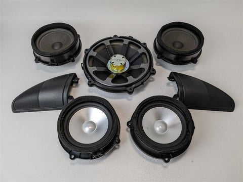 10-13 LAND ROVER RANGE ROVER SPORT FRONT REAR HARMAN KARDON SPEAKER SET OF 7 OEM