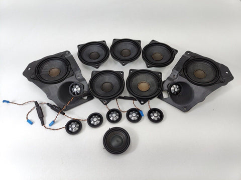 2010-2012 BMW 750i XDRIVE AUDIO SOUND SYSTEM SPEAKER SET 9368383 OEM