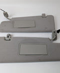 2014-2016 LAND ROVER LR4 FRONT LEFT & RIGHT SIDE UPPER ROOF SUN VISOR SET OEM