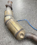 2010-2013 LAND RANGE ROVER SPORT DRIVER SIDE ENGINE EXHAUST DOWNPIPE PIPE OEM