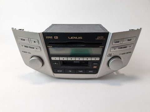 2006-2008 LEXUS RX400H AM/FM CD PLAYER RADIO RECEIVER 86120-48A30 OEM