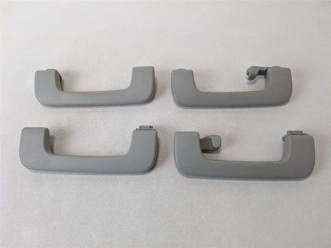 2004-2009 AUDI A4 FRONT & REAR INTERIOR ROOF GRAB HANDLE SET 8E0857607D OEM